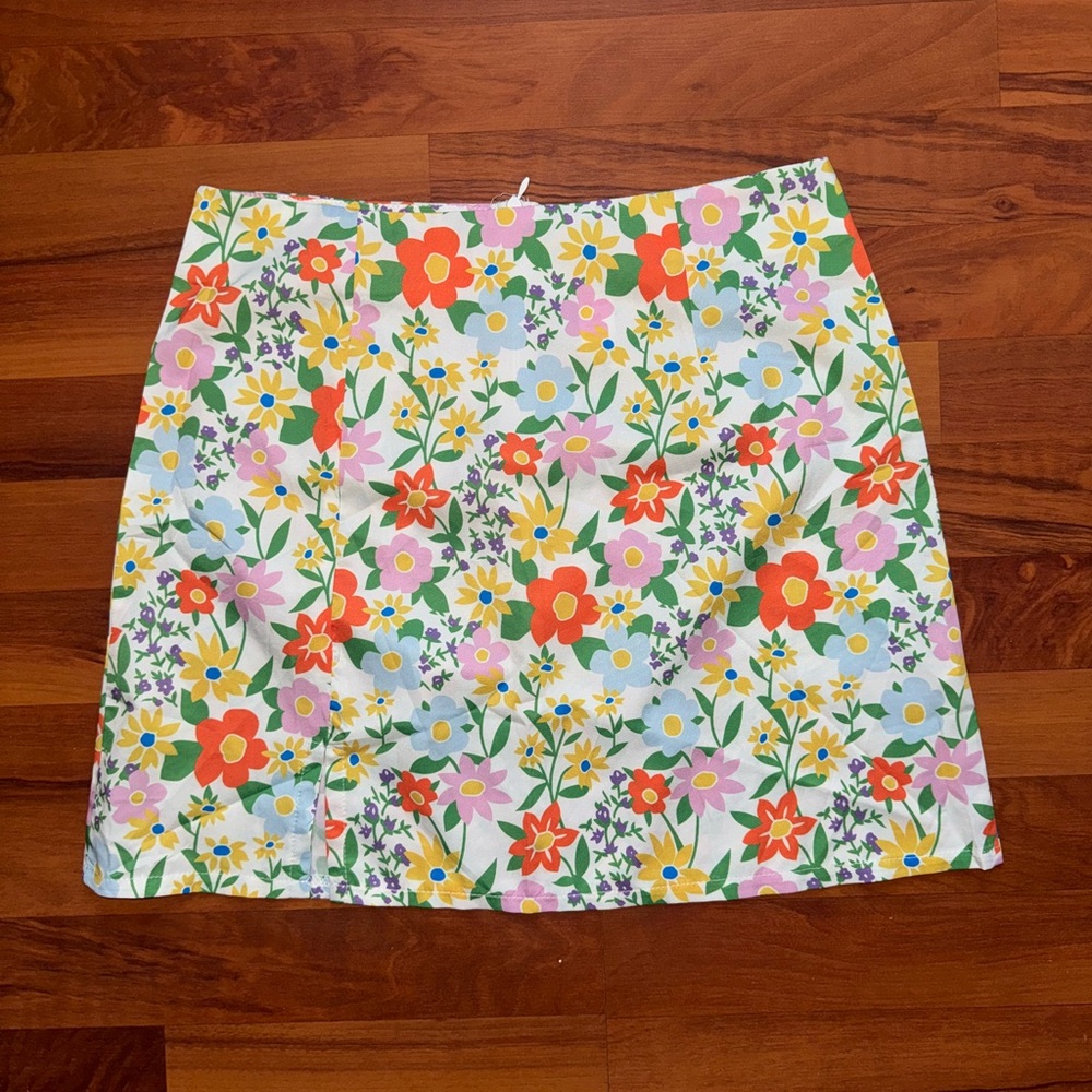Floral Print Women's MiniSkirt